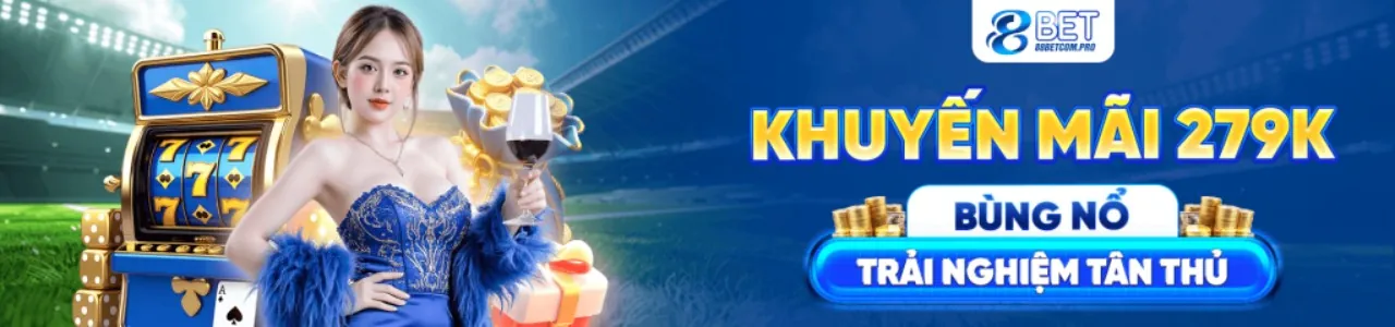 Sân vận động với ánh đèn rực rỡ và logo k8cc chính thức
